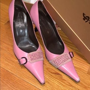 Pink shoes